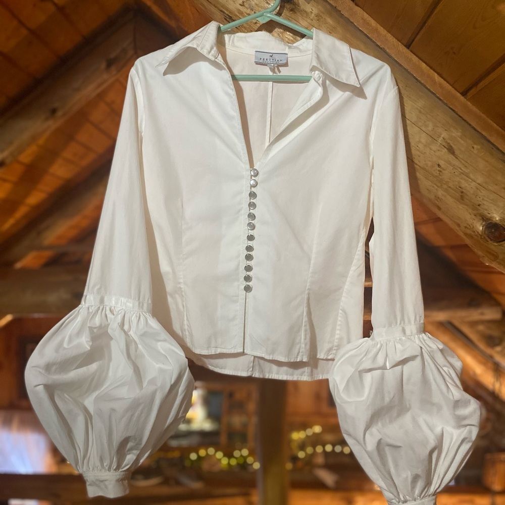 Peruvian Collection Blouse size 10